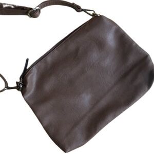 2/$30 Joy Susan Vegan Boho Shoulder Bag Chocolate Brown